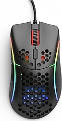 Glorious Model D- Minus GLO-MS-DM-MB Mat Siyah RGB Optik Kablolu Oyuncu Mouse