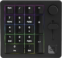 Glorious Prebuilt GLO-GMMK-NP-FOX-B Siyah Numerik Klavye