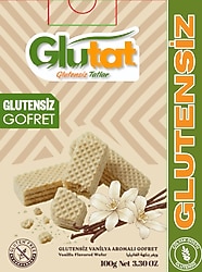 Glutat Glutensiz Vanilyalı Gofret 100 gr