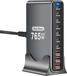 Go-Des GD-B963 765 W Hızlı Şarj Adaptörü