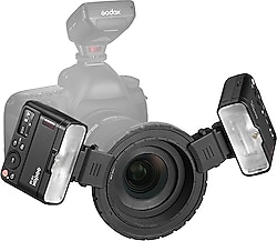 Godox MF12 İkili Kit Nikon Makro Flaş