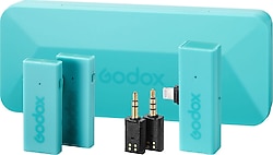 Godox Movelink Mini iOS Uyumlu Yeşil Kablosuz Yaka Mikrofonu