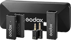 Godox Movelink Mini Type-C Uyumlu Siyah Kablosuz Yaka Mikrofonu