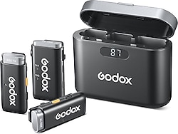 Godox Wec Kit2 2'li Kablosuz Yaka Mikrofonu