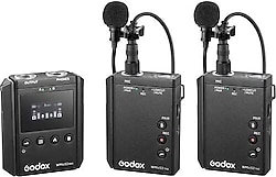 Godox WMICS2 Kit Telsiz Yaka Mikrofon