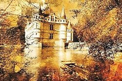 Gold Puzzle Azay Le Rideau Şatosu 500 Parça Puzzle