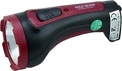 Gold Silver GS-4211 LED Şarjlı El Feneri