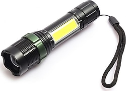 Gold Silver GS-500 LED Şarjlı El Feneri