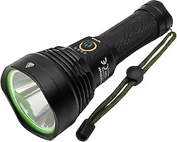 Gold Silver GS-7580 1200 Lümen LED Şarjlı El Feneri