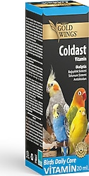 Gold Wings Premium Coldast 20 ml Papağan ve Kuş Vitamini