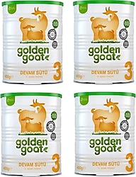 Golden Goat 3 Keçi Sütlü Devam Sütü 400 gr 4 Adet