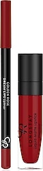 Golden Rose Matte Lip Kit Scarlet Red