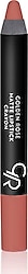 Golden Rose Matte Lipstick Crayon Ruj No:30