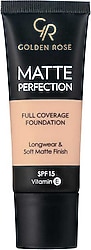 Golden Rose Matte Perfection SPF 15 Cool 01 35 ml Likit Fondöten