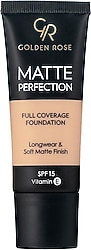 Golden Rose Matte Perfection SPF 15 Cool 03 35 ml Likit Fondöten