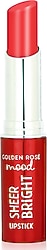 Golden Rose Mood Sheer Bright 103 Coral Red Ruj