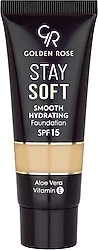 Golden Rose Stay Soft Smooth Hydrating SPF 15 35 ml Likit Fondöten
