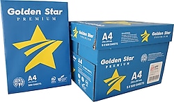 Golden Star A4 75 gr 2500 Yaprak 5'li Paket Fotokopi Kağıdı