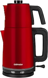 Goldmaster Chaidem XL Kırmızı 2200 W Çelik Çay Makinesi