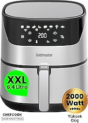 Goldmaster Chefcook GM7492 6.4 lt Yağsız Fritöz