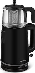 Goldmaster Dem 2200 W Siyah Cam Demlikli Çay Makinesi
