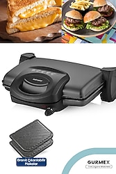 Goldmaster GM-7449AN Gurmex Antrasit 1750 W Granit Tost Makinesi