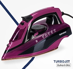 Goldmaster GM-7633M Turbojet Mor 2400 W Buharlı Ütü