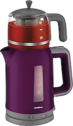 GoldStar ST7335M Mor 2200 W Cam Demlikli Çay Makinesi