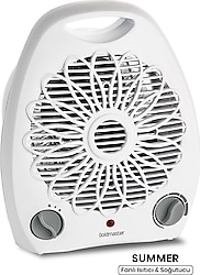 Goldmaster Summer Beyaz 2000 W Fanlı Isıtıcı