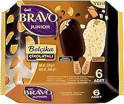 Golf Bravo Junior Dark Orange-Caramel Biscuit 6x60 ml