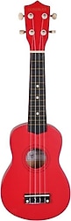Gonzales XU2101 4 Telli Kırmızı Soprano Ukulele