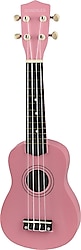 Gonzales XU2101 4 Telli Pembe Soprano Ukulele