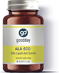 Goodday Ala 600 Alfa Lipoik Asit 60 Kapsül