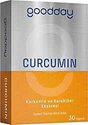 Goodday Curcumin 30 Kapsül