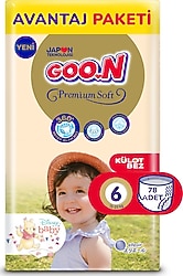 Goon Premium Soft 6 Numara 13'lü 6 Adet Külot Bez