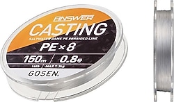 Gosen Answer Casting 8X 150 m 0.148 mm 7.3 kg İp Misina