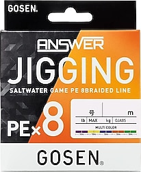 Gosen Answer Jigging 8X 300 m 0.20 mm 14 kg İp Misina