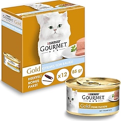 Gourmet Gold Kıyılmış Ton Balıklı 85 gr 12