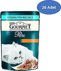 Gourmet Perle Izgara Pouch 85 gr 26'lı Yetişkin Kedi Maması