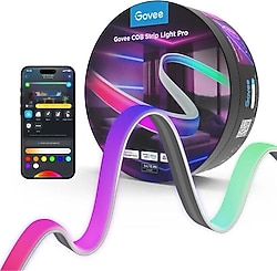 Govee COB Strip Light Pro RGBIC+W H61E6 5 m Şerit LED