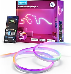 Govee Neon Rope Light 2 RGBIC H61D3 3 m Neon Şerit LED