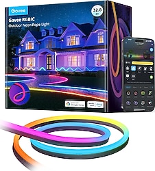 Govee RGBIC H61A8 10 m Hortum Neon Şerit LED