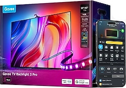 Govee T3 Pro RGBWWIC H66A0 55-65 inç TV Arkası LED Aydınlatma