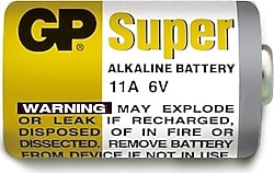 GP 11A 6 V Alkalin Pil