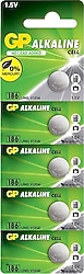 GP LR43 5'li Alkalin Düğme Pil