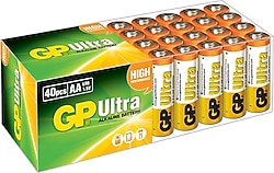 GP 15AU LR6 Ultra Alkalin 40'lı AA Kalem Pil