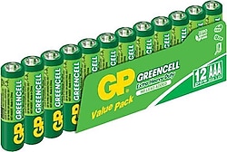 GP Greencell 24G R03 12'li Çinko AAA İnce Kalem Pil