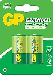 GP Greencell 14G R14 2'li Çinko C Orta Pil