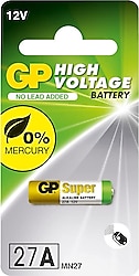 GP 27A 12 V Alkalin Pil