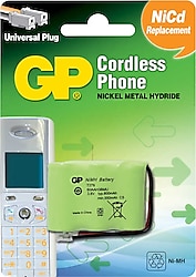 GP T279 3.6 V 600 mAh 3'lü Kısa Telsiz Telefon Pili